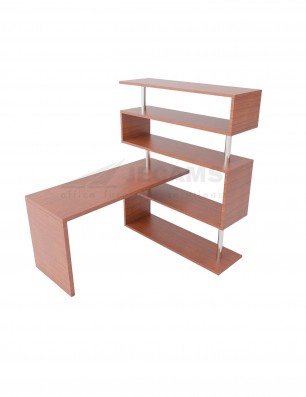 office table with bookshelf DWB-01231