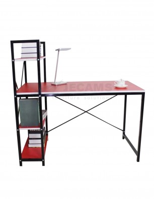 office table with bookshelf DWB-01234