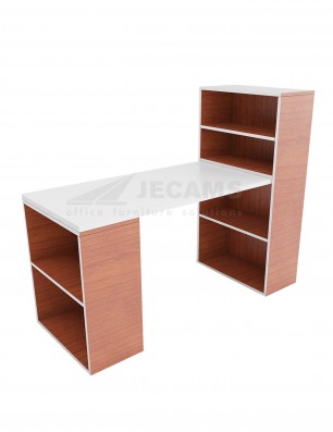 office table with bookshelf DWB-01236