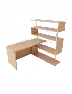 small study table with bookshelf DWB-01230