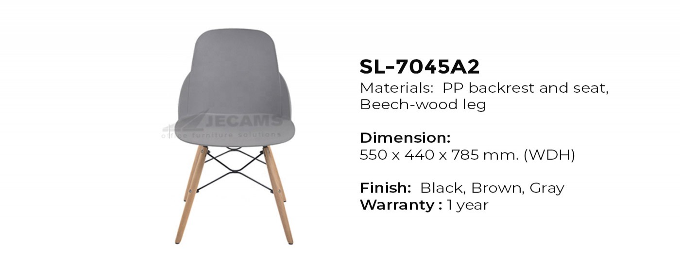 Gray Plastic Chair