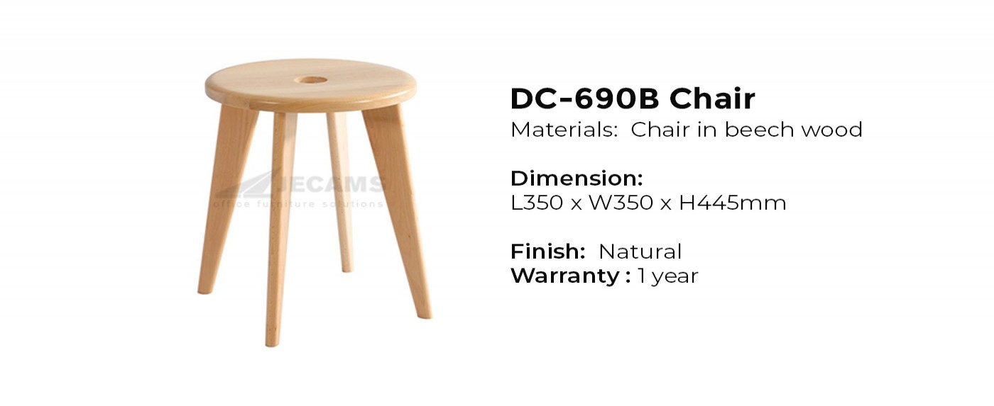 Natural Stool Chair